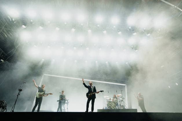 Franz Ferdinand on the third day of the 23rd edition of Rock en Seine at the Domaine National de Saint Cloud, France, on August 28, 2026. Alexandre Fumeron, Bestimage. Day Three of the Rock en Seine music festival on August 28, 2026, in Paris, France. Saint Cloud, France  Copyright: xAlexandrexFumeronx xBestimagexAlexandrexFumeronx xBestimagex