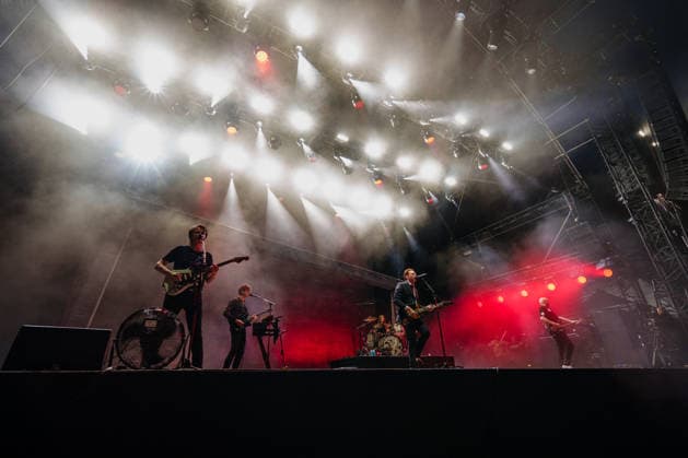 Franz Ferdinand on the third day of the 23rd edition of Rock en Seine at the Domaine National de Saint Cloud, France, on August 28, 2026. Alexandre Fumeron, Bestimage. Day Three of the Rock en Seine music festival on August 28, 2026, in Paris, France. Saint Cloud, France  Copyright: xAlexandrexFumeronx xBestimagexAlexandrexFumeronx xBestimagex