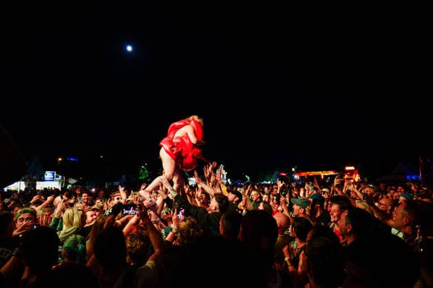 Peaches on the third day of the 23rd edition of Rock en Seine at the Domaine National de Saint-Cloud, France, on August 28, 2026. Alexandre Fumeron, Bestimage. Day Three of the Rock en Seine music festival on August 28, 2026, in Paris, France. Saint-Cloud, France  Copyright: xAlexandrexFumeronx xBestimagexAlexandrexFumeronx xBestimagex