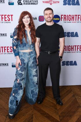 International Premiere Of Lesions on Saturday 29 August 2026 Elsa Ames, Codey Wilson attends the media wall for the International Premiere Of Lesions during Tubi Frightfest 2026 on Saturday 29 August 2026 at Odeon Luxe Leicester Square, London. ., Credit:Julie Edwards Avalon  Copyright: xJuliexEdwardsx xAvalonx 1129088326