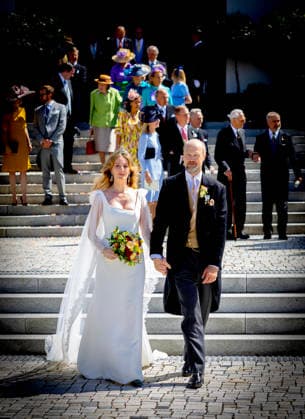 29-08-2026 Wedding of Countess Marie-Therese von Waldburg zu Zeil und Trauchburg with Prince Philipp von Oettingen-Wallerstein in the St. Verena Church in Bad Wurzach. Â  Copyright: xPPEx