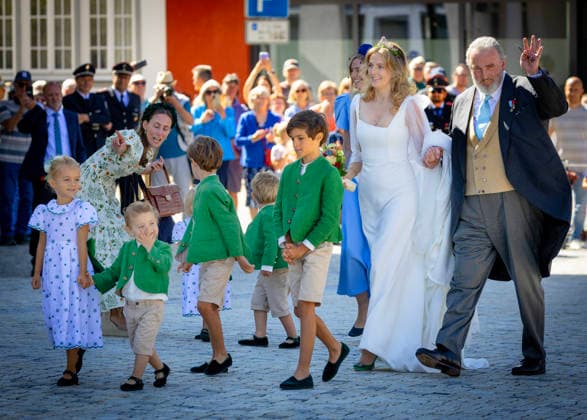 29-08-2026 Wedding of Countess Marie-Therese von Waldburg zu Zeil und Trauchburg with Prince Philipp von Oettingen-Wallerstein in the St. Verena Church in Bad Wurzach. Father of the bride, Furst Erich von Waldburg zu Zeil und Trauchburg. Â  Copyright: xPPEx