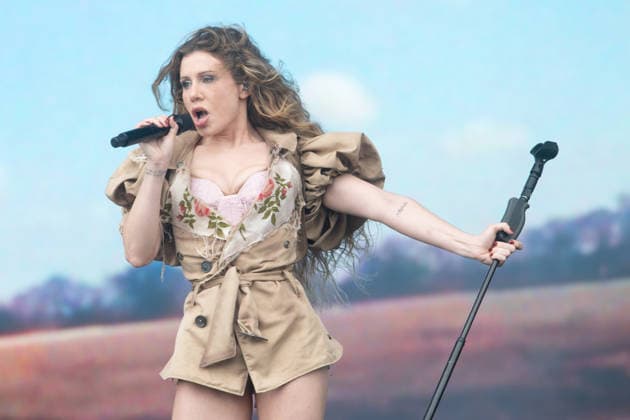 Slayyyter performs at Reading Festival 2026 Saturday - Little John s Farm, Reading, UK American Singer-songwriter Slayyyter (born Catherine Grace Garner) performs on the Grid Stage at Reading Festival 2026, Little John s Farm, Reading, England, UK on Saturday 29 August 2026., Credit:Justin Ng Avalon UK, England, Reading, Little John s Farm Copyright: xJustinxNgx xAvalonx 1129099661