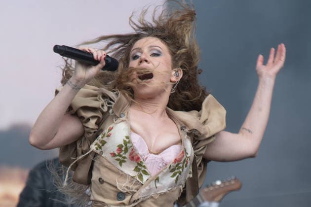 Slayyyter performs at Reading Festival 2026 Saturday - Little John s Farm, Reading, UK American Singer-songwriter Slayyyter (born Catherine Grace Garner) performs on the Grid Stage at Reading Festival 2026, Little John s Farm, Reading, England, UK on Saturday 29 August 2026., Credit:Justin Ng Avalon UK, England, Reading, Little John s Farm Copyright: xJustinxNgx xAvalonx 1129099723
