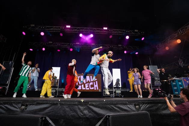 29.08.2026, GER Deutschland, Bautz Festival 2026 KnallÂ­blech auf der Main Stage auf dem Bautz Festival Copyright: xnordphotoxGmbHx xChristianxSchulzex