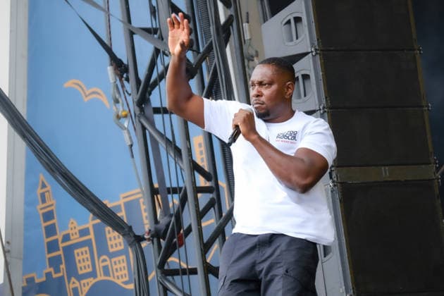 August 29, 2026, Southsea, Hampshire, United Kingdom: British rapper and MC Dylan Kwabena Mills, known professionally as Dizzee Rascal, performing live on stage at Victorious Festival. Southsea United Kingdom  - ZUMAs197 20260829_aaa_s197_066 Copyright: xDawnxFletcher-Parkx