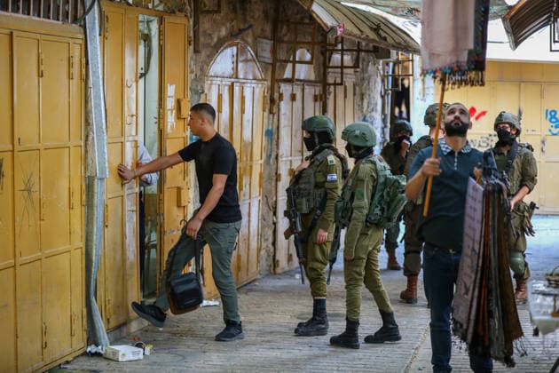 Israeli military organize a raid on Hebron HEBRON, WEST BANK, PALESTINE - AUGUST 29: Israeli forces organize a raid in the Old City of Hebron, West Bank, Palestine on August 29, 2026. Wisam Hashlamoun Anadolu Hebron West Bank. Editorial use only. Please get in touch for any other usage.  Copyright: x2026xAnadoluxWisamxHashlamounx