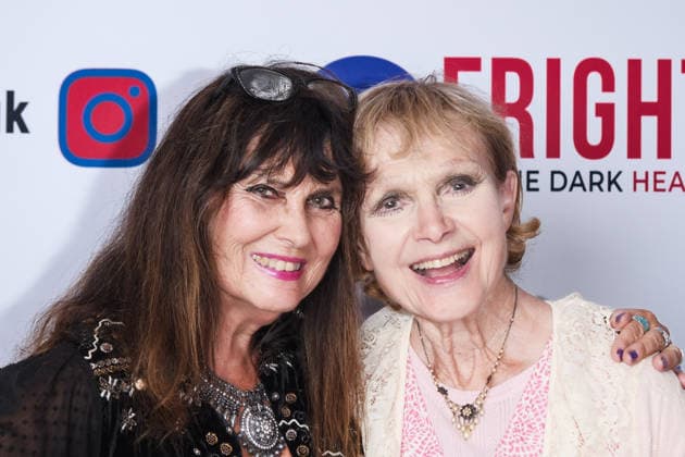 Hammer Legends on Saturday 29 August 2026 Caroline Munroe, Madeline Smith photographed at the media wall for the Hammer Legends during Tubi Frightfest 2026 on Saturday 29 August 2026 at Odeon Luxe Leicester Square, London. ., Credit:Julie Edwards Avalon  Copyright: xJuliexEdwardsx xAvalonx 1129163183