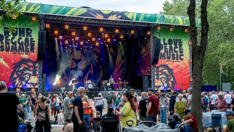 Ruhr Reggae Summer in Mülheim ** NUR FÜR REDAKTIONELLE ZWECKE ** EDITORIAL USE ONLY **<p>Das Festival Ruhr Reggae Summer findet am Samstag 29.08.2026 in Mülheim statt. Deutschland Mülheim Copyright: GerdxWallhorn