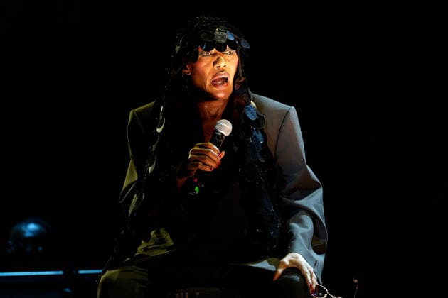 MEO KALORAMA 2026 Grace Jones performing at Palco Sagres on first day of MEO Kalorama, at Parque da Bela Vista, in Lisbon, Portugal, this Friday 28. (Photo: Bruno de Carvalho Brazil Photo Press) Lisboa Parque da Bela Vista Lisboa Portugal Copyright: xBrunoxdexCarvalhox