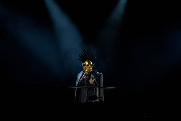 MEO KALORAMA 2026 Grace Jones performing at Palco Sagres on first day of MEO Kalorama, at Parque da Bela Vista, in Lisbon, Portugal, this Friday 28. (Photo: Bruno de Carvalho Brazil Photo Press) Lisboa Parque da Bela Vista Lisboa Portugal Copyright: xBrunoxdexCarvalhox