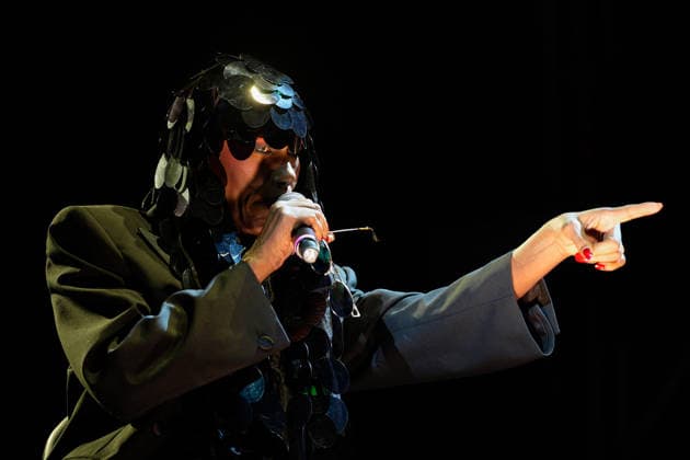 MEO KALORAMA 2026 Grace Jones performing at Palco Sagres on first day of MEO Kalorama, at Parque da Bela Vista, in Lisbon, Portugal, this Friday 28. (Photo: Bruno de Carvalho Brazil Photo Press) Lisboa Parque da Bela Vista Lisboa Portugal Copyright: xBrunoxdexCarvalhox