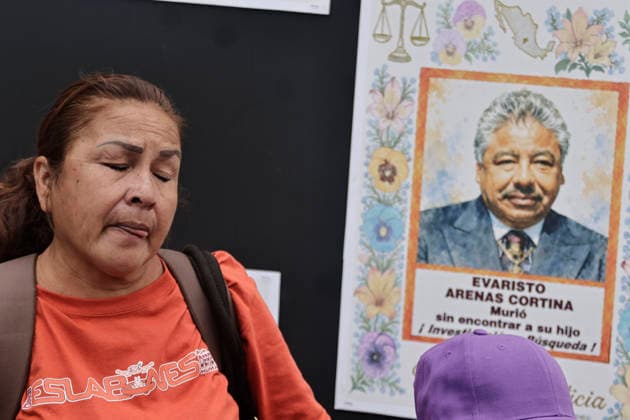August 29, 2026, Mexico City, Cdmx, Mexico: A group of 140 relatives of victims of enforced disappearanceÃ¢â‚¬including parents, aunts and uncles, children, grandchildren, and grandparentsÃ¢â‚¬gathered to protest in Mexico CityÃ¢â‚¬â ¢s ZoÂ³calo, right next to the National Palace. Seventy of them traveled from Monterrey, Nuevo LeoÂ³n; they have been searching for family members abducted by the Zetas cartel during the administration of former President Felipe CalderoÂ³n. Others came from Guanajuato, Guerrero, YucatoÂ¡n, the State of Mexico, Mexico City, MichoacoÂ¡n, Morelos, Oaxaca, San Luis PotosoÂ­, and Tamaulipas. Ahead of the International Day of the Victims of Enforced Disappearance, and as part of activities organized by th - ZUMAp204 20260829_zip_p204_037 Copyright: xJosuexPerezx