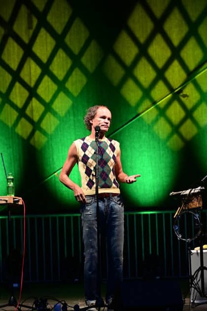 Olaf Schubert live mit seiner Show Jetzt oder now! Open Air in der Kulturbrauerei. Görlitz, 29.08.2026 Copyright: xMatthiasxWehnertx