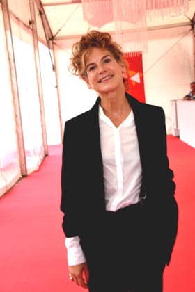 Film Block 10 Bibiana Beglau Schauspielerin Ludwigshafen 29.08.2026 am Rheinufer 22.Festival des Deutschen Films 2026 Foto Ludwigshafen