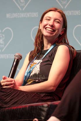 Katelyn Nacon auf der German Walker Con 2026 in der Turbinenhalle. Oberhausen, 29.08.2026