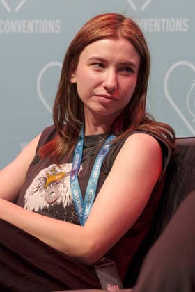 Katelyn Nacon auf der German Walker Con 2026 in der Turbinenhalle. Oberhausen, 29.08.2026