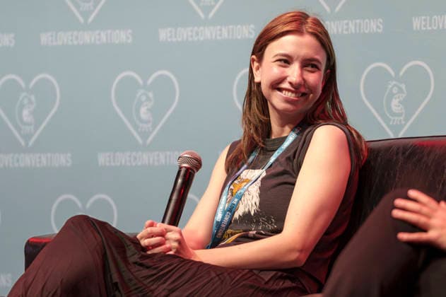 Katelyn Nacon auf der German Walker Con 2026 in der Turbinenhalle. Oberhausen, 29.08.2026