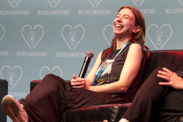 Katelyn Nacon auf der German Walker Con 2026 in der Turbinenhalle. Oberhausen, 29.08.2026