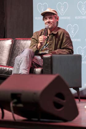 Tom Payne auf der German Walker Con 2026 in der Turbinenhalle. Oberhausen, 29.08.2026