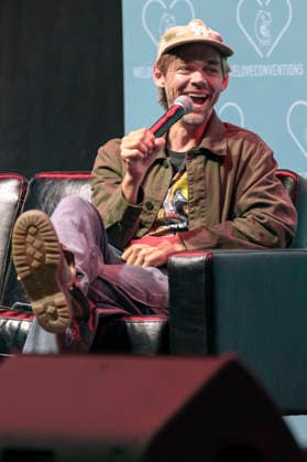 Tom Payne auf der German Walker Con 2026 in der Turbinenhalle. Oberhausen, 29.08.2026