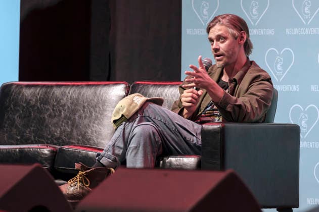 Tom Payne auf der German Walker Con 2026 in der Turbinenhalle. Oberhausen, 29.08.2026