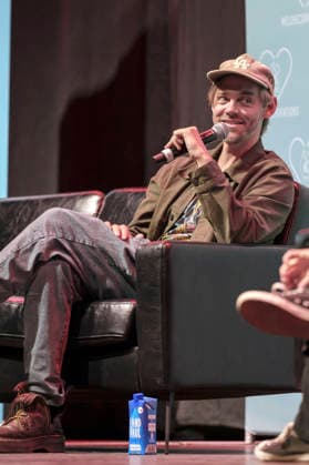 Tom Payne auf der German Walker Con 2026 in der Turbinenhalle. Oberhausen, 29.08.2026