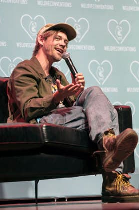 Tom Payne auf der German Walker Con 2026 in der Turbinenhalle. Oberhausen, 29.08.2026