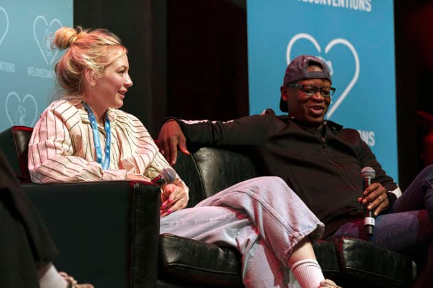 Emily Kinney und Lawrence Gilliard Jr. auf der German Walker Con 2026 in der Turbinenhalle. Oberhausen, 29.08.2026