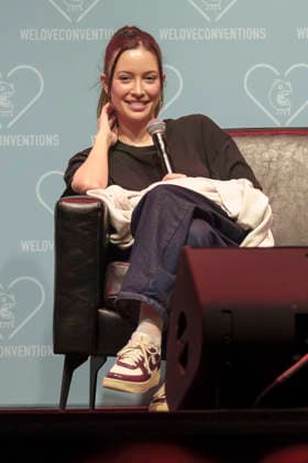 Christian Serratos auf der German Walker Con 2026 in der Turbinenhalle. Oberhausen, 29.08.2026