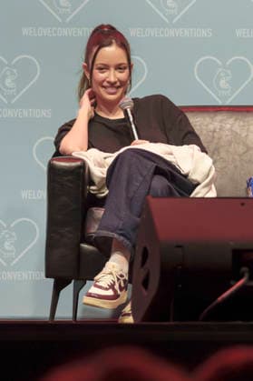 Christian Serratos auf der German Walker Con 2026 in der Turbinenhalle. Oberhausen, 29.08.2026