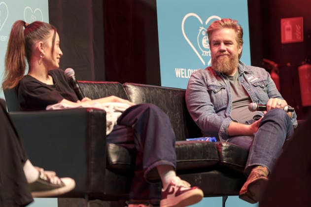 Christian Serratos und Josh McDermitt auf der German Walker Con 2026 in der Turbinenhalle. Oberhausen, 29.08.2026
