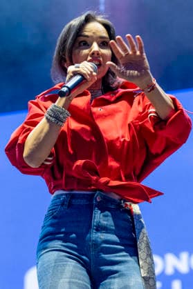 Chenoa live bei den Conciertos de La Muralla im Huerta del Obispo. Alcala de Henares, 28.08.2026