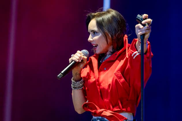 Chenoa live bei den Conciertos de La Muralla im Huerta del Obispo. Alcala de Henares, 28.08.2026