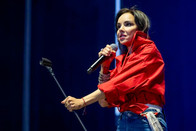 Chenoa live bei den Conciertos de La Muralla im Huerta del Obispo. Alcala de Henares, 28.08.2026