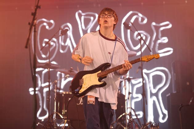 Garage Flower perform at Leeds Festival Nathan Whitehead of indie band Garage Flower performs at Leeds Festival, Bramham Park, Leeds, 30th August 2026, Credit:Mike Gray MIKE GRAY - B4227 Avalon  Copyright: xMikexGrayx xMIKExGRAYx-xB4227x xAvalonx 1129290251
