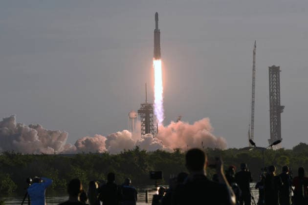 SpaceX launches NASA’s Roman Space Telescope from Cape Canaveral, Florida CAPE CANAVERAL, FLORIDA, UNITED STATES - AUGUST 30: NASA’s Nancy Grace Roman Space Telescope lifts off from pad 39A at the Kennedy Space Center aboard a SpaceX Falcon Heavy rocket on August 30, 2026 in Cape Canaveral, Florida. Named after NASA s first chief astronomer, the telescope will have a field of view at least 100 times larger than Hubble s, potentially measuring light from a billion galaxies in its lifetime. Roman will investigate dark energy and dark matter, conduct a statistical census of planetary systems, and enable a broad range of additional astrophysics research. Paul Hennessy Anadolu Florida United States. Editorial use only. Please get in touch for  Copyright: x2026xAnadoluxPaulxHennessyx