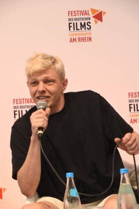Filmgespraech Adams Acht Leonard Kunz Schauspieler Ludwigshafen 30..08.2026 am Rheinufer 22.Festival des Deutschen Films 2026 Foto Ludwigshafen