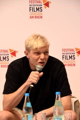 Filmgespraech Adams Acht Leonard Kunz Schauspieler Ludwigshafen 30..08.2026 am Rheinufer 22.Festival des Deutschen Films 2026 Foto Ludwigshafen