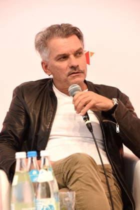 Filmgespraech Adams Acht Ivo -Alexander Beck Produzent Ludwigshafen 30..08.2026 am Rheinufer 22.Festival des Deutschen Films 2026 Foto Ludwigshafen