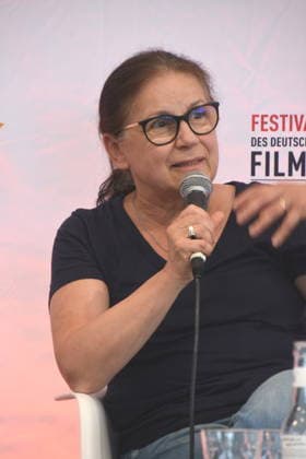 Filmgespraech Silent Friend Ildiko Enyedi Regisseurin Autorin Ludwigshafen 30.08.2026 am Rheinufer 22.Festival des Deutschen Films 2026 Foto Ludwigshafen