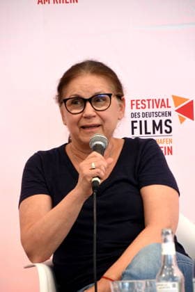 Filmgespraech Silent Friend Ildiko Enyedi Regisseurin Autorin Ludwigshafen 30.08.2026 am Rheinufer 22.Festival des Deutschen Films 2026 Foto Ludwigshafen