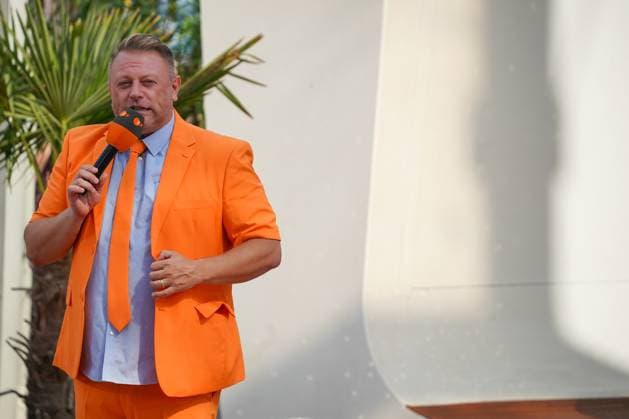ZDF-Fernsehgarten 2026. Christian Oberfuchshuber im ZDF Fernsehgarten mit dem Motto Schlagerparty am 30.08.2026 in Mainz. Mainz ZDF Fernsehgarten Rheinland-Pfalz