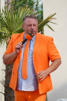 ZDF-Fernsehgarten 2026. Christian Oberfuchshuber im ZDF Fernsehgarten mit dem Motto Schlagerparty am 30.08.2026 in Mainz. Mainz ZDF Fernsehgarten Rheinland-Pfalz