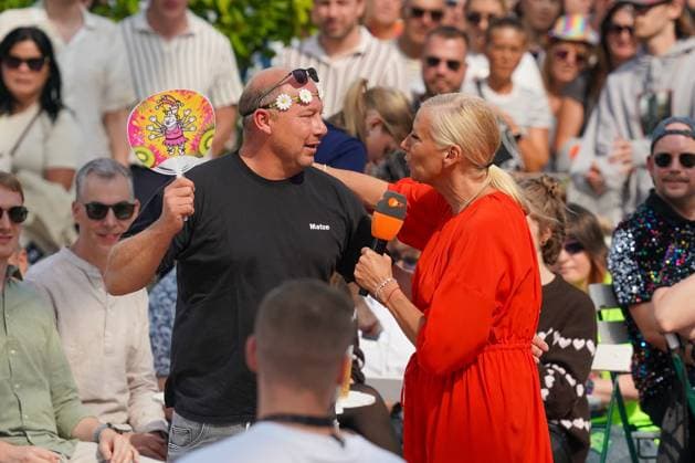 ZDF-Fernsehgarten 2026. Andrea (Kiwi) Kiewel im ZDF Fernsehgarten mit dem Motto Schlagerparty am 30.08.2026 in Mainz. Mainz ZDF Fernsehgarten Rheinland-Pfalz
