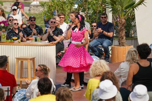 ZDF-Fernsehgarten 2026. Vanessa Neigert & Giovanni Weisheit im ZDF Fernsehgarten mit dem Motto Schlagerparty am 30.08.2026 in Mainz. Mainz ZDF Fernsehgarten Rheinland-Pfalz