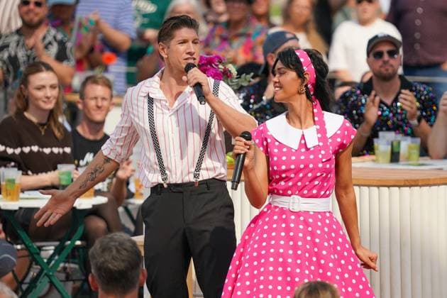 ZDF-Fernsehgarten 2026. Vanessa Neigert & Giovanni Weisheit im ZDF Fernsehgarten mit dem Motto Schlagerparty am 30.08.2026 in Mainz. Mainz ZDF Fernsehgarten Rheinland-Pfalz