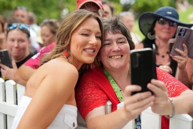 ZDF-Fernsehgarten 2026. Joelina Drews im ZDF Fernsehgarten mit dem Motto Schlagerparty am 30.08.2026 in Mainz. Mainz ZDF Fernsehgarten Rheinland-Pfalz