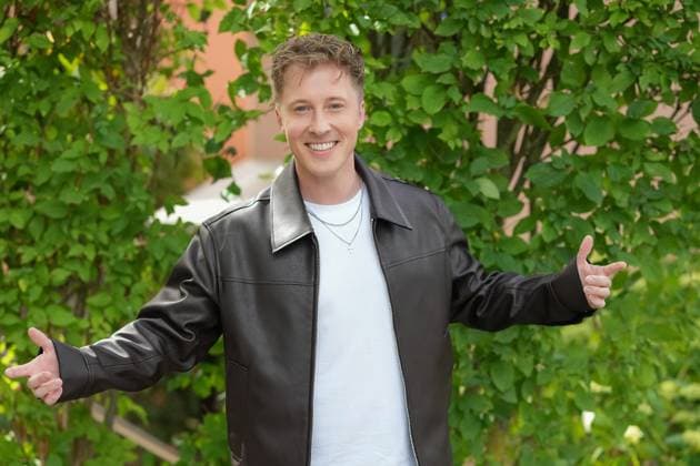 ZDF-Fernsehgarten 2026. Daniel Sommer im ZDF Fernsehgarten mit dem Motto Schlagerparty am 30.08.2026 in Mainz. Mainz ZDF Fernsehgarten Rheinland-Pfalz