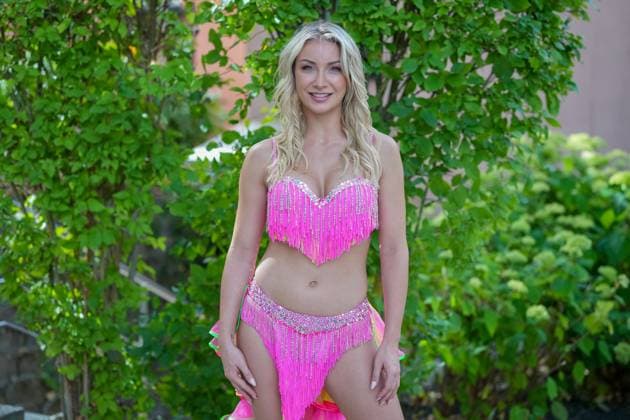 ZDF-Fernsehgarten 2026. Anna-Carina Woitschack im ZDF Fernsehgarten mit dem Motto Schlagerparty am 30.08.2026 in Mainz. Mainz ZDF Fernsehgarten Rheinland-Pfalz